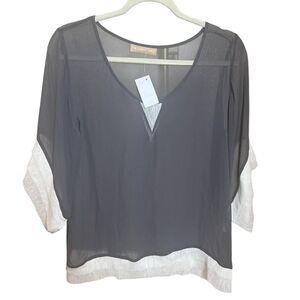The Cherry Shop Sheer Fly Away Maddison Top NWT Sz. S